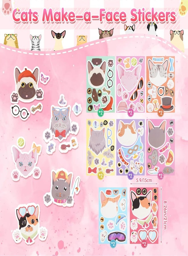 Vanblue 146Pcs Cat Party Favors Themed Birthday Party Decorations for Kids, Cat Party Supplies Goodie Bag Stuffers Fillers,Pet Headband Gifts Bags - Image 5
